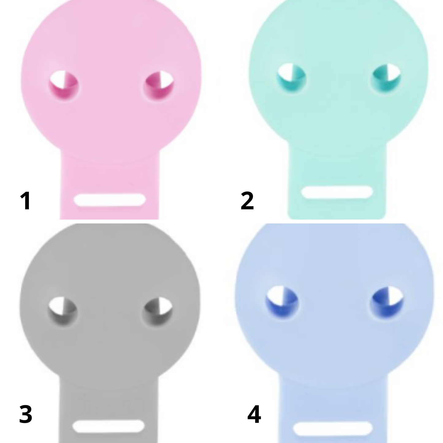 Chupetero Modelo Pinza Globo Personalizado