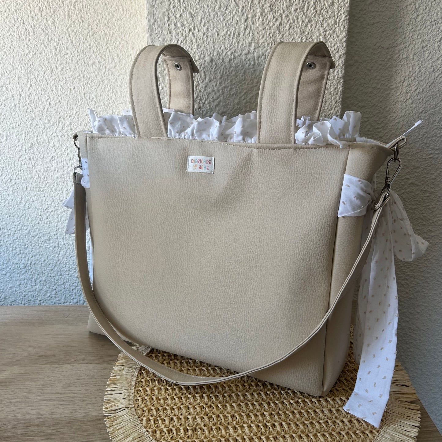 Bolso Classic Personalizado (Lazos + Volante)