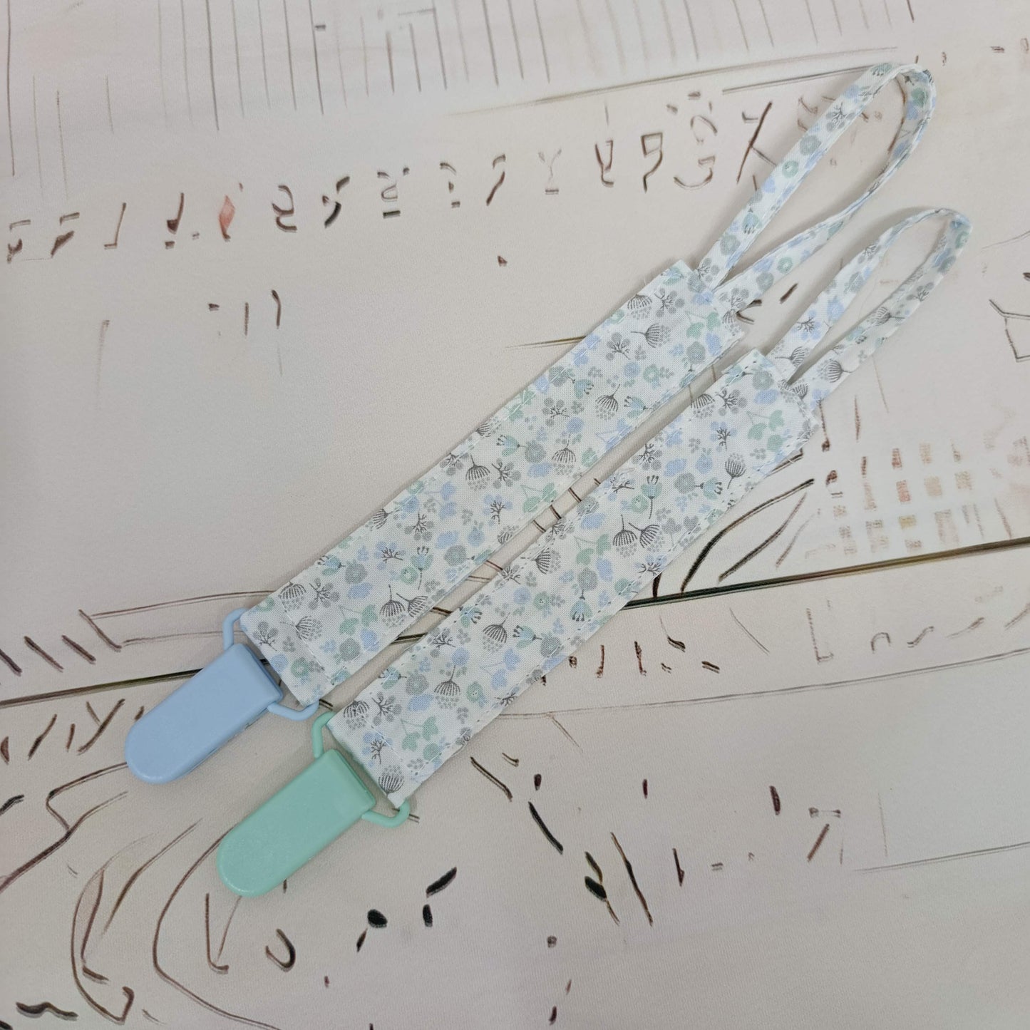 Pack 2 chupeteros tela