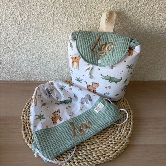Pack Mochila Infantil y Bolsita Infantil