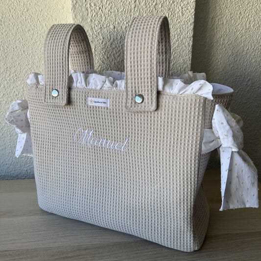 Bolso Classic Personalizado (Lazos + Volante)