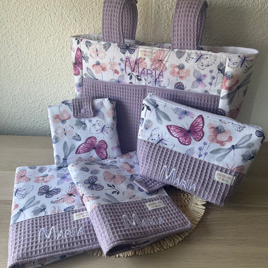 Canastilla Básic + Bolso Classic Grande Personalizado