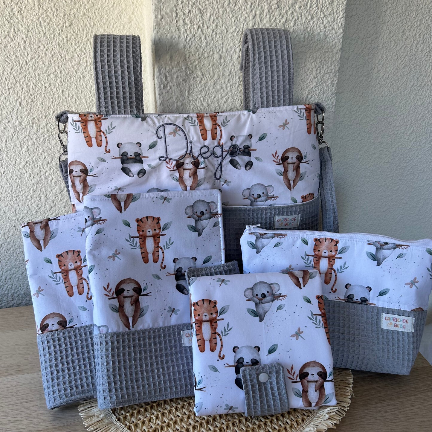 Canastilla Básic + Bolso Panera Grande Personalizado