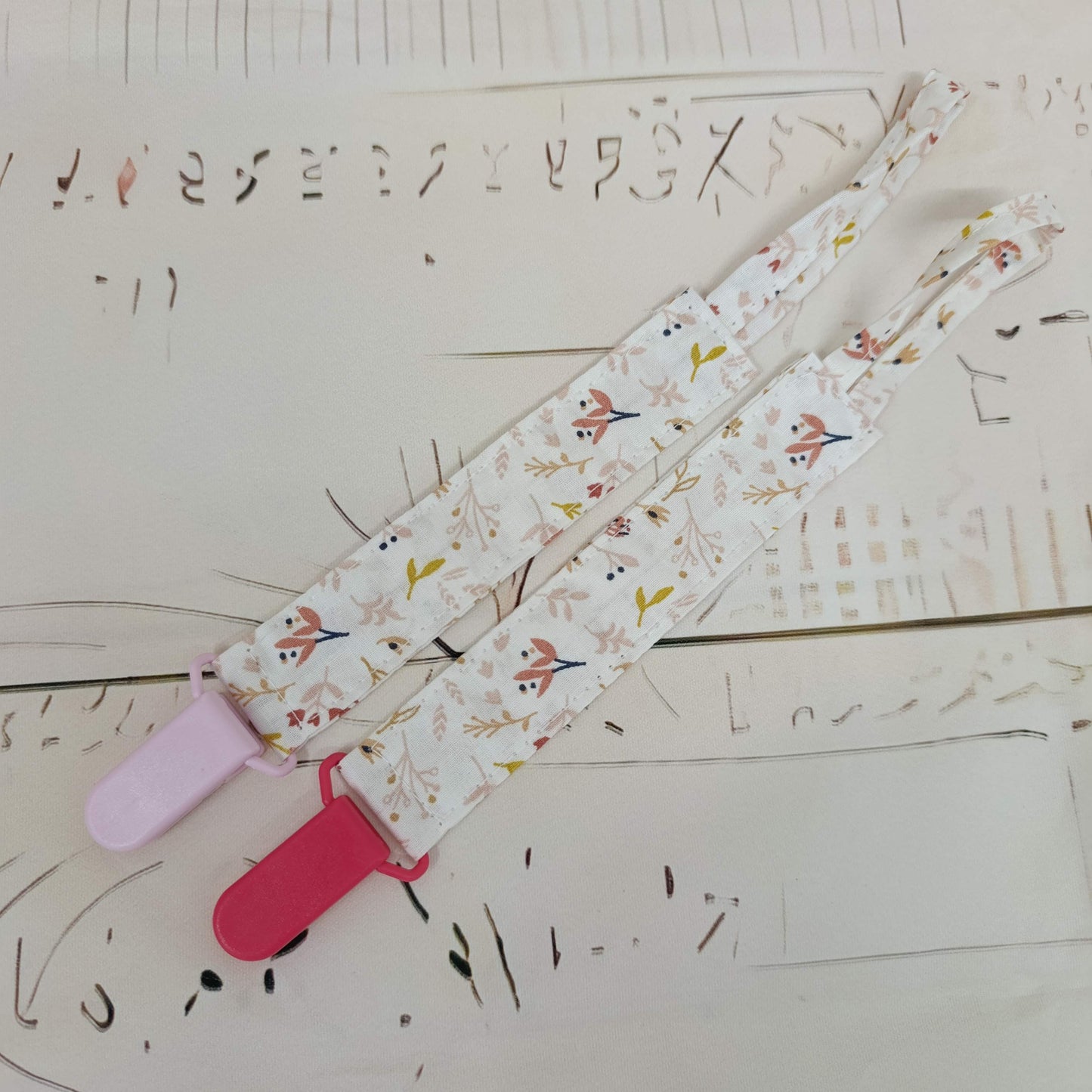 Pack 2 chupeteros tela