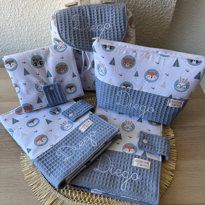 Canastilla Básic + Mochila Personalizada